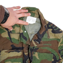 US Made Woodland Camo Coveralls - Small