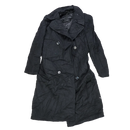 US Navy 1940s Wool Overcoat - Size 37, Small