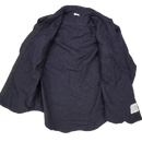 US Navy Blue Wool Flannel Shirt - 16.5x34, Large