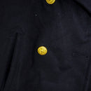 US Navy Officer Wool Pea Coat - 38R, Small