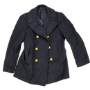 US Navy Officer Wool Pea Coat - 38R, Small