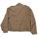 US Navy Tan Lined Windbreaker Jacket - Small