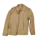 US Navy Tan Windbreaker Jacket - Small