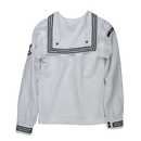 US Navy White Sailor Middy Shirt - Women's 10MT, Medium