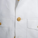 US Navy White Service Dress Jacket - 42R, Large - US Navy Surplus - Dress Jackets