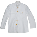 US Navy White Service Dress Jacket - 42R, Large - US Navy Surplus - Dress Jackets
