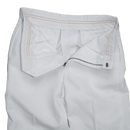 US Navy White Service Dress Trousers - 32R, Medium - US Navy Surplus - Dress Trousers