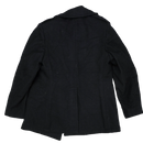 US Navy Women's Black Pea Coat - 14L, Medium - US Navy Surplus - Great Coats
