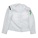 US Navy Women's White Middy Shirt - 8R, Small