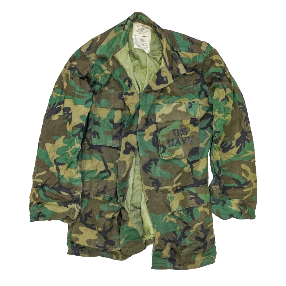 US Navy Woodland RDF Shirt - Small Regular