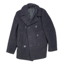 US Navy Wool Pea Coat - 36R, Small - US Navy Surplus - Great Coats
