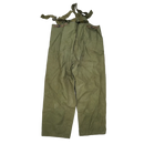 US Navy WW2 Waterproof Bib Overalls - Small - US Navy Surplus - Overalls