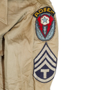 US WW2 3rd Army ADSEC Khaki Service Shirt - Medium