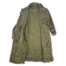 US WWII Dismounted Olive Rain Coat - Small