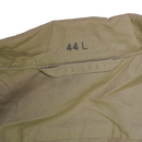 USAF Cotton Tan Summer Service Jacket - X Large - US Air Force Surplus - Field Jackets