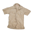 USGI 1960s Khaki Short Sleeve Shirt - Small - US Army Surplus - Service Shirts