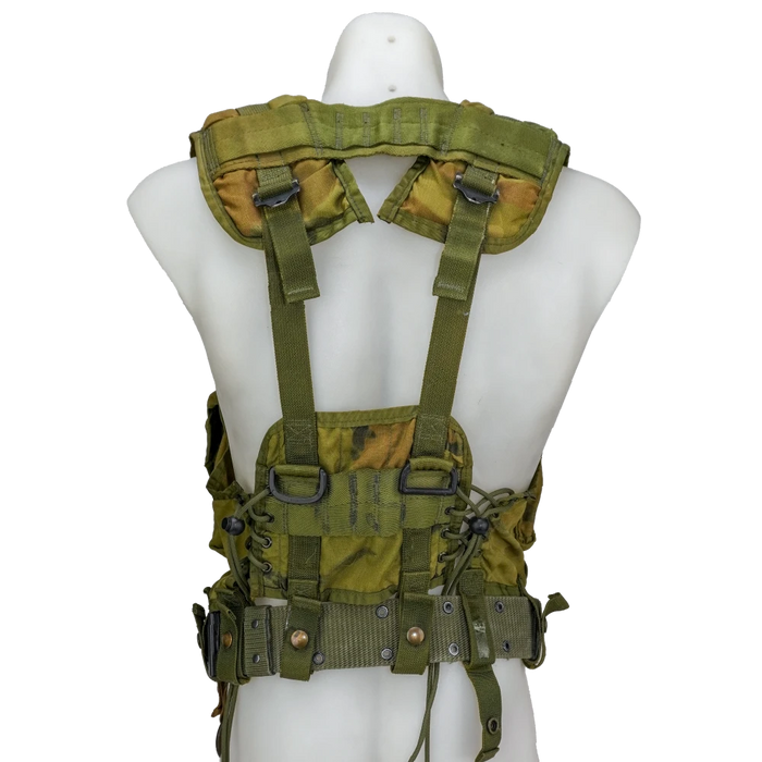 USGI 1st Gen Woodland Load Bearing Vest w/ Belt - Large