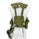 USGI 1st Gen Woodland Load Bearing Vest w/ Belt - Medium - Film Production Used - Combat Vests & Rigs