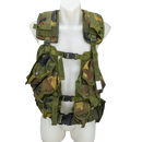 USGI 1st Gen Woodland Load Bearing Vest w/ Belt - Medium - Film Production Used - Combat Vests & Rigs