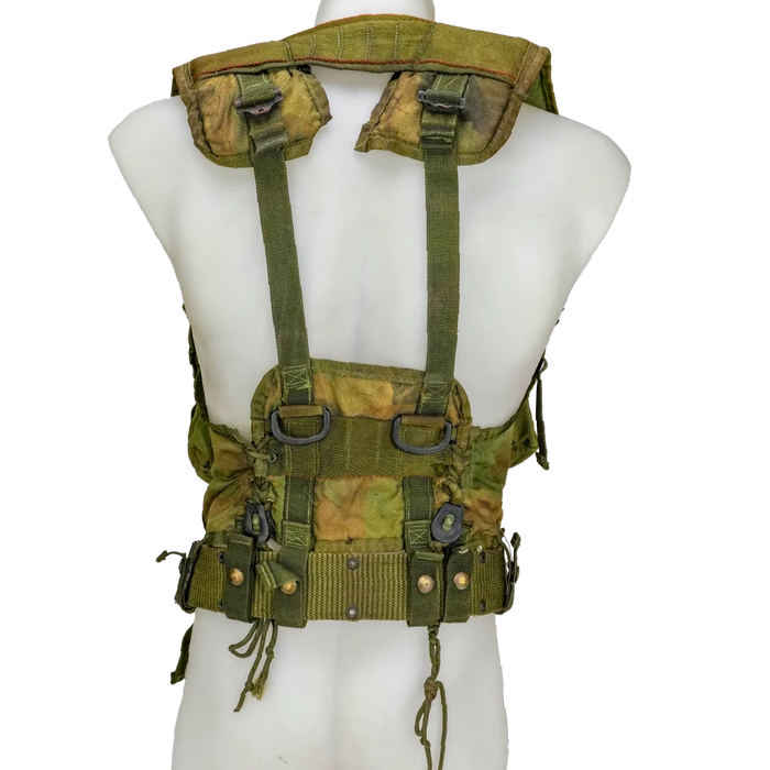 USGI 1st Gen Woodland Load Bearing Vest w/ Belt - Medium