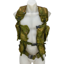 USGI 1st Gen Woodland Load Bearing Vest w/ Belt - Medium - US Army Surplus - Combat Vests & Rigs