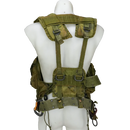 USGI 1st Gen Woodland Load Bearing Vest w/ Belt - Small - Film Production Used - Combat Vests & Rigs