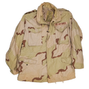 USGI 3 Colour Desert M65 Field Jacket - Medium Long