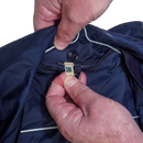 USGI Blue Lightweight Raincoat w/ Liner - 38R, Medium - US Army Surplus - Rain Jackets