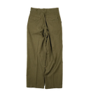 USGI M45 Olive Wool Field Trousers - 30x33 - US Army Surplus - Combat Trousers