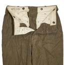 USGI M45 Olive Wool Field Trousers - 31x33, Small