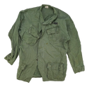 USGI Olive Jungle Fatigue Shirt - Large Long - US Army Surplus - Field Shirts
