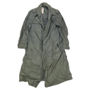 USGI Olive Raincoat - 38L, Medium - US Army Surplus - Rain Jackets