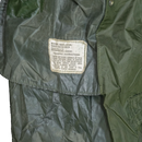 USGI Olive Rubber Raincoat - 36L, Small - US Army Surplus - Rain Jackets