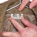 USGI Taupe Shade No. 179 Nylon Raincoat - 36R, Small