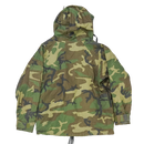 USGI Woodland Gore-Tex Jacket - Large Short - US Army Surplus - Rain Jackets