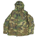 USGI Woodland Gore-Tex Jacket - Large Short - US Army Surplus - Rain Jackets