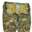 USGI Woodland Gore-Tex Trousers - Large Regular - US Army Surplus - Rain Trousers