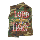 USGI Woodland Modified BDU Shirt w/ Graffiti and Lord Tracy Logo - XSmall - Army & Outdoors - Field Shirts