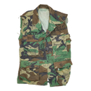 USGI Woodland Modified BDU Shirt w/ Graffiti and Lord Tracy Logo - XSmall - Army & Outdoors - Field Shirts