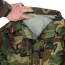 USGI Woodland NBC Jacket w/ Lining Removed - Large