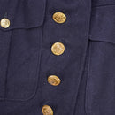 USMC 1940s Master Sergeant Blue Service Dress Jacket - Large