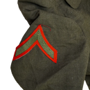 USMC Olive Wool Overcoat - 36S, Small - USMC Surplus - Great Coats