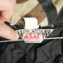 Vintage ASAT Camouflage Insulated Bomber Jacket - Made in USA - Army & Outdoors - Flight Jackets