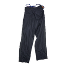 Vintage Black Wool Service Dress Trousers - 28x27, Small