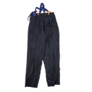 Vintage Black Wool Service Dress Trousers - 28x27, Small