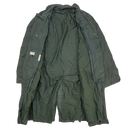 Vintage Dark Green All Weather Coat - Small
