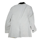 Vintage Lord West White Tuxedo Jacket - 40R, Medium