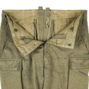 West German Wool Field Trousers - 72cm - German Army Surplus - Work Trousers