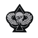 Winged Skull on Spade Morale Patch