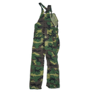 Woodland Camo Bib Overalls - Medium - Army & Outdoors - Overalls